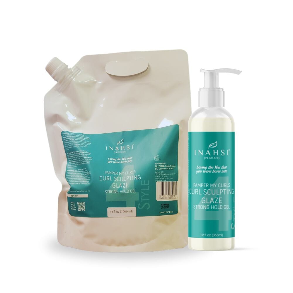 Pamper My Curls Curl Sculpting Glaze Strong Hold Gel